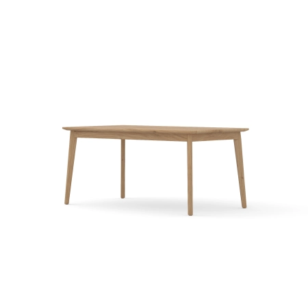Stół rozkładany z litego drewna 160–260 × 90 × 75 cm